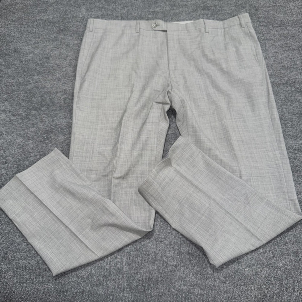 Suitsupply Vitale Barberis Wool 120 Lightweight 42X31 Pants Sharkskin Gray